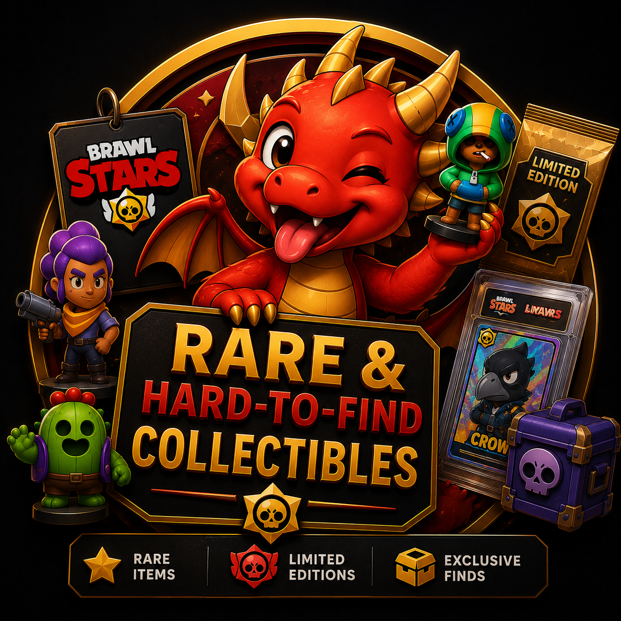 Rare and Hard-to-Find Collectibles Collection with exclusive and limited edition items