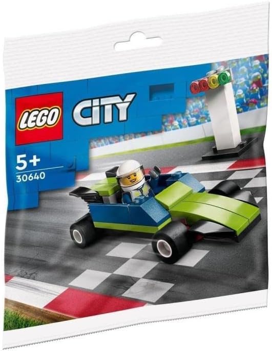 LEGO City 30640 Race Car Polybag with Minifigure