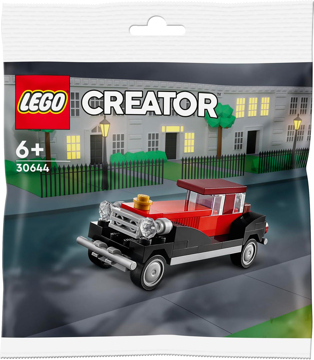 LEGO Creator 30644 Vintage Car Polybag – Classic Red & Black Car