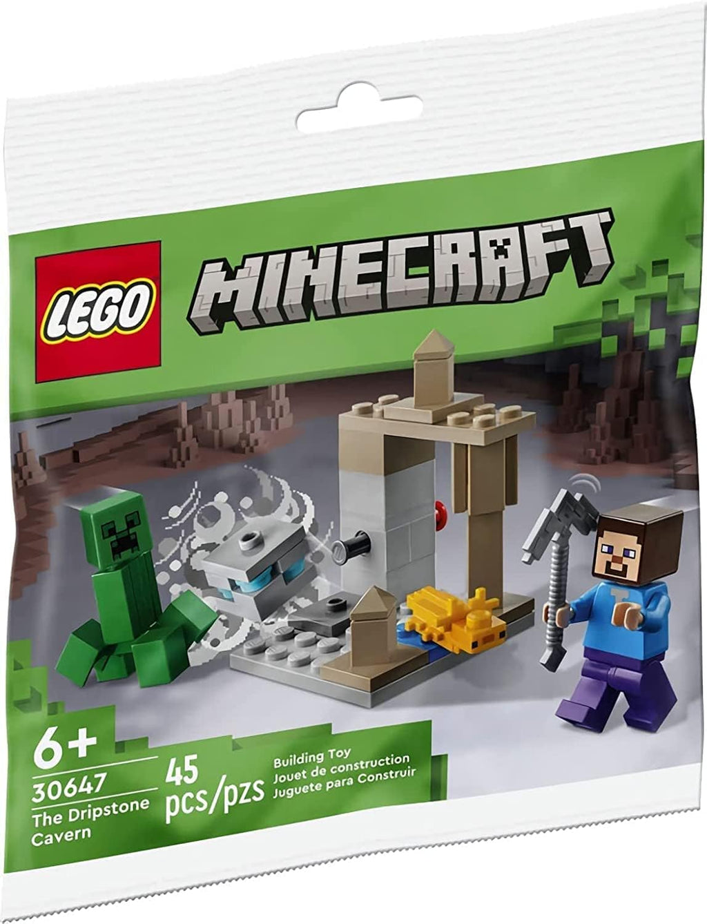 LEGO Minecraft The Dripstone Cavern 30647 Polybag Set Factory Sealed 45 Pieces 2023