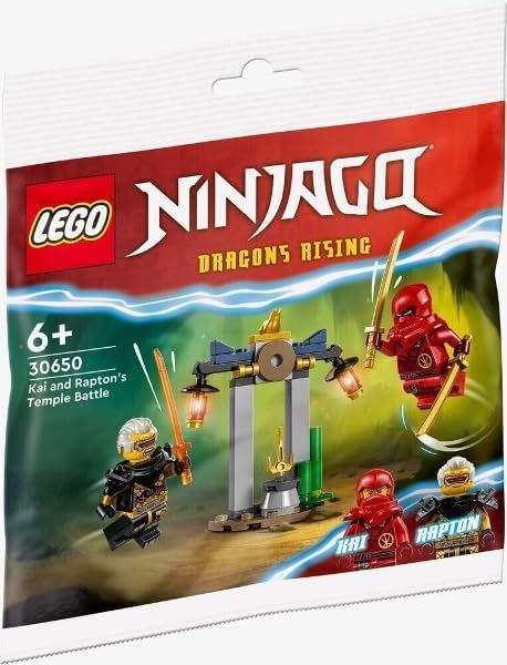 LEGO NINJAGO 30650 Kai and Rapton's Temple Battle Polybag