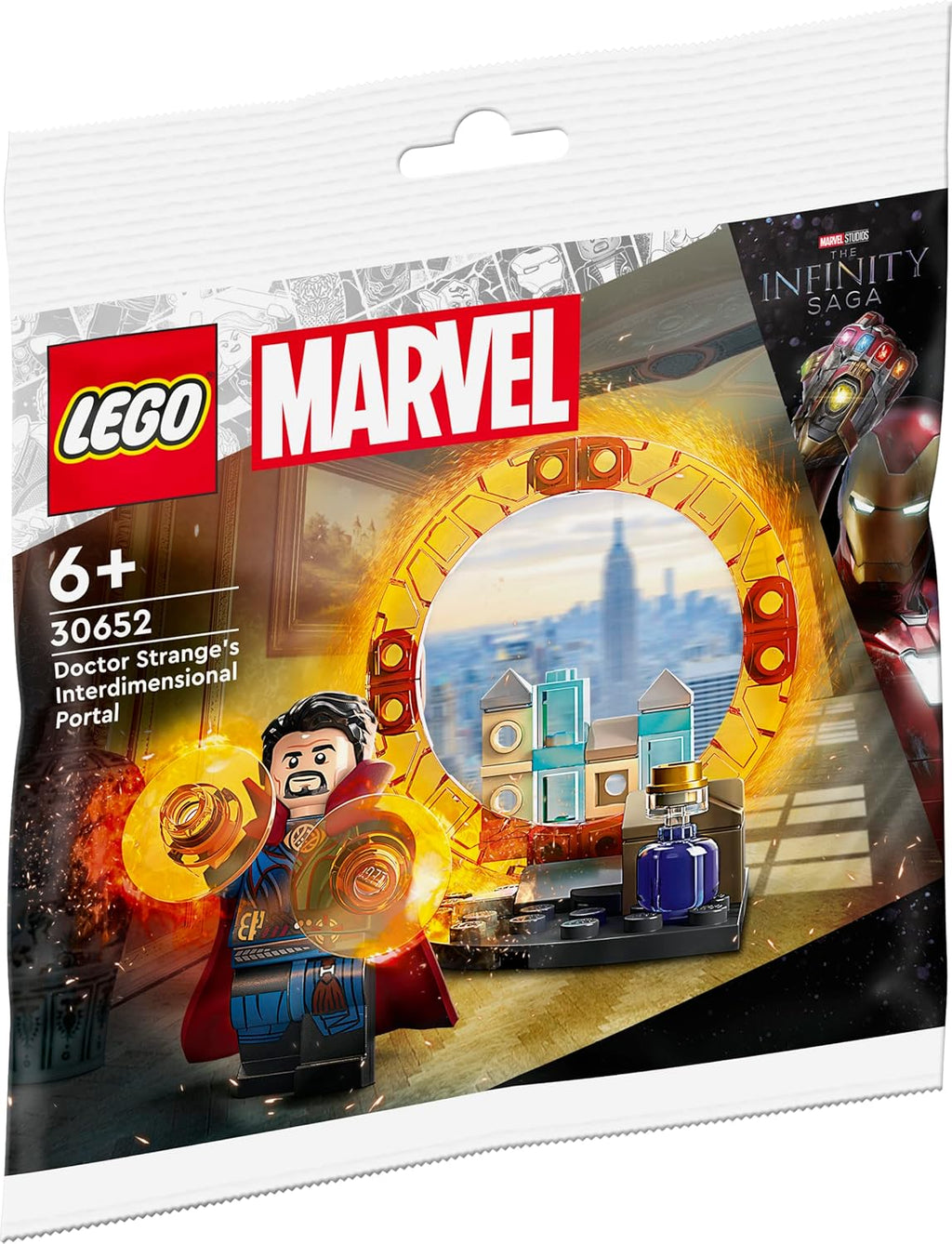 LEGO Marvel Doctor Strange's Interdimensional Portal 30652 Polybag Set New Factory Sealed | 44 Pieces