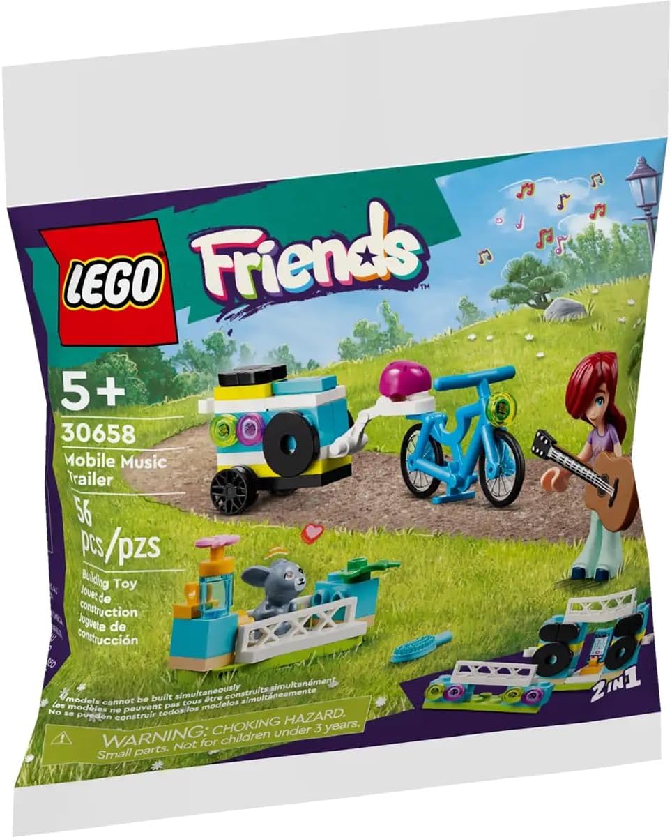 LEGO Friends 30658 Mobile Music Trailer 2-in-1 – 56 Pieces