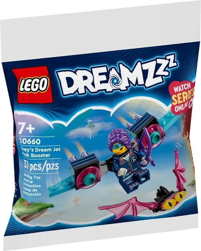 LEGO DREAMZzz Zoey's Dream Jetpack Booster Polybag 30660 | New Factory Sealed | 2023