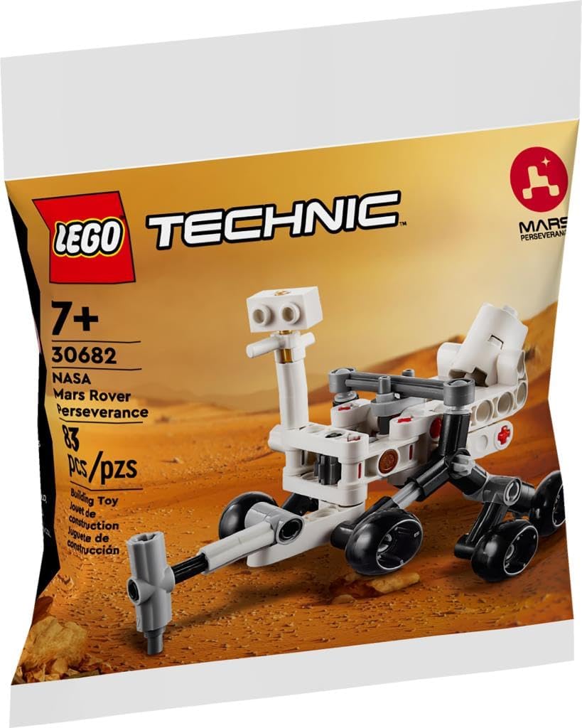 LEGO Technic NASA Mars Rover Perseverance 30682 Polybag Set New Factory Sealed 2024 | 83 Pieces