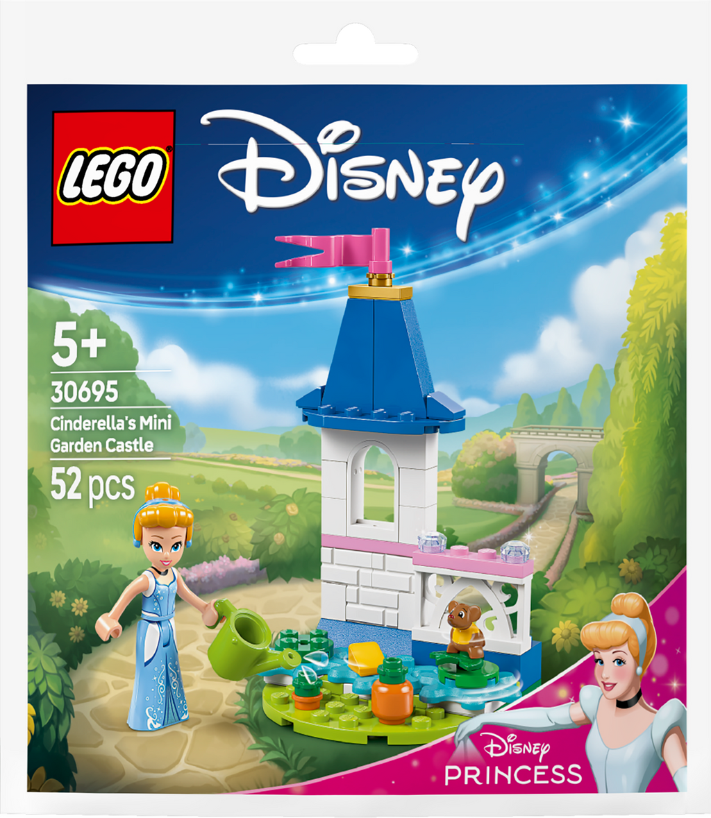 LEGO Disney Princess 30695 Cinderella's Mini Garden Castle – 52 Pieces