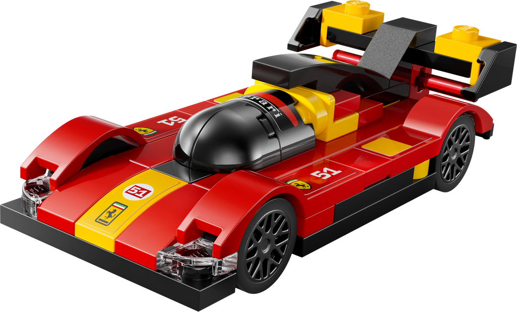 LEGO Speed Champions 30709 Ferrari 499P Hypercar – 62 Pieces