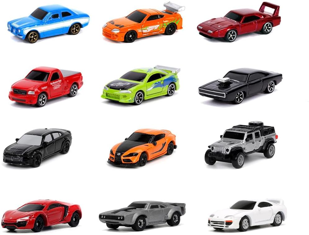 Jada Fast & Furious Nano Hollywood Rides Mystery Car Blind Bag Die-Cast Collectible 1 Random Vehicle