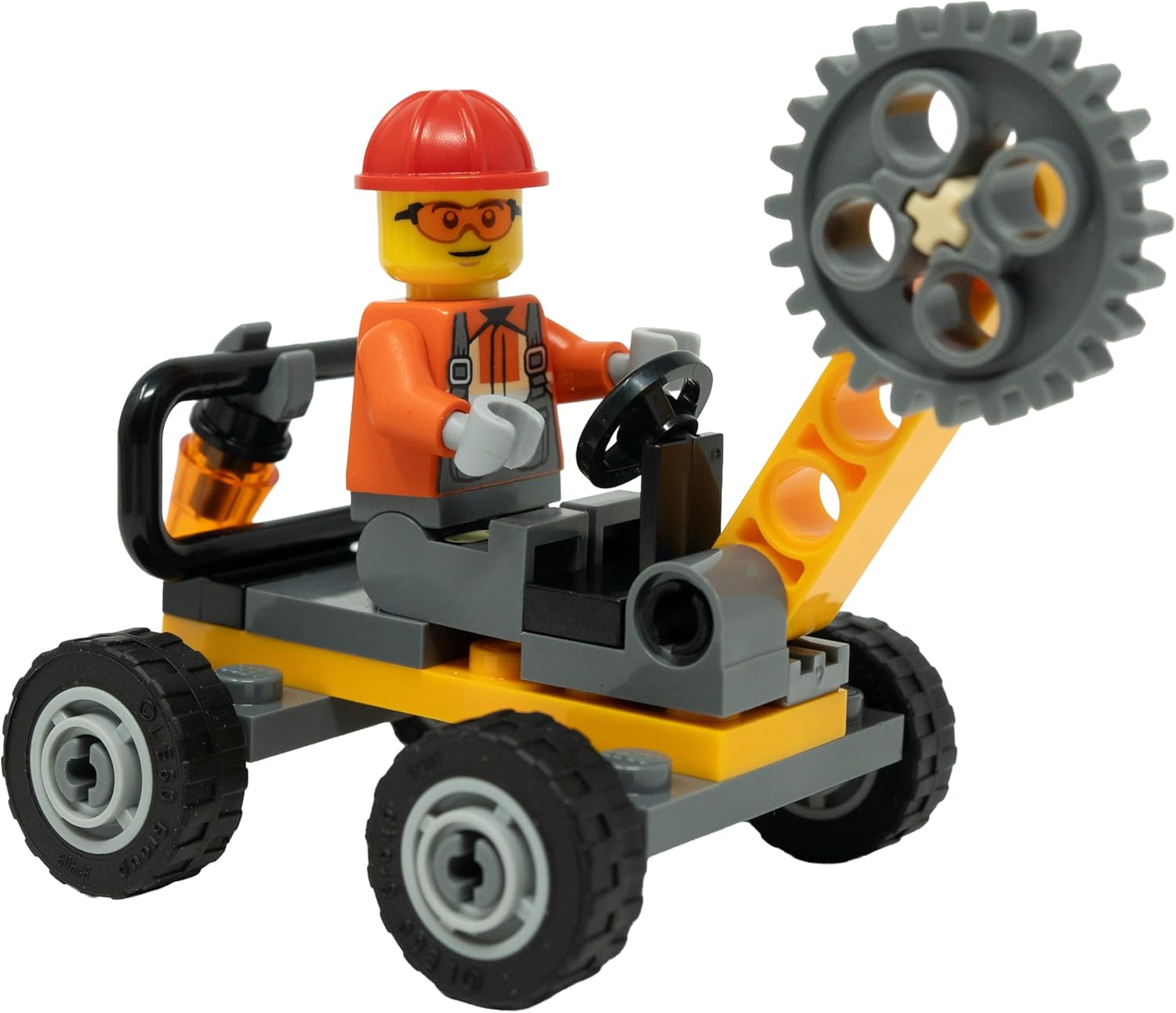 LEGO City Construction Vehicle Polybag | 28 Pieces | New Factory Sealed | Mini Build