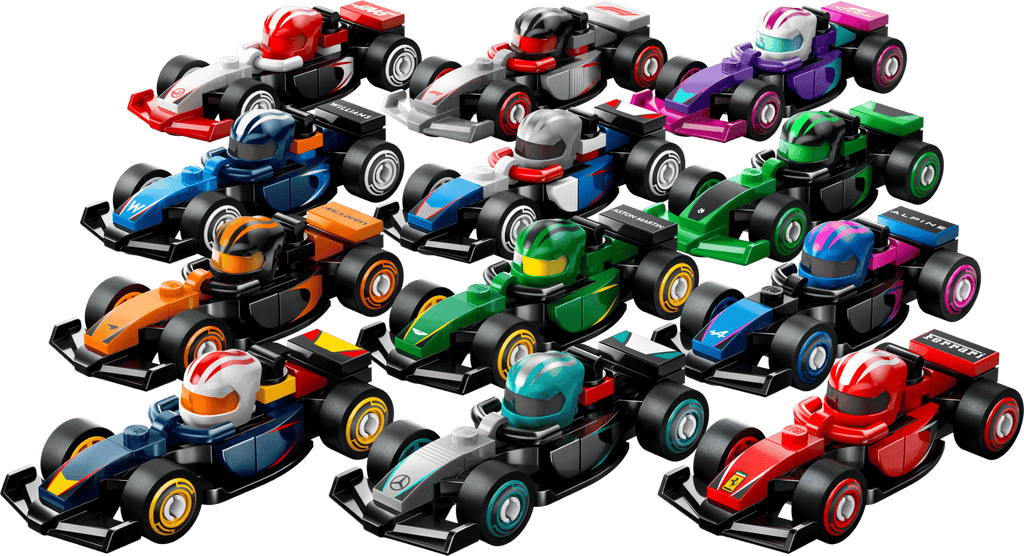 LEGO Formula 1 71049 Collectible Race Car – Mystery Blind Box – 29 Pieces