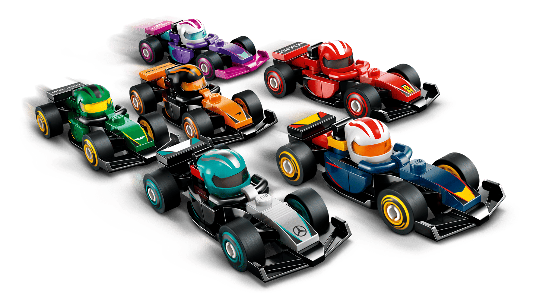 LEGO Formula 1 71049 Collectible Race Car – Mystery Blind Box – 29 Pieces