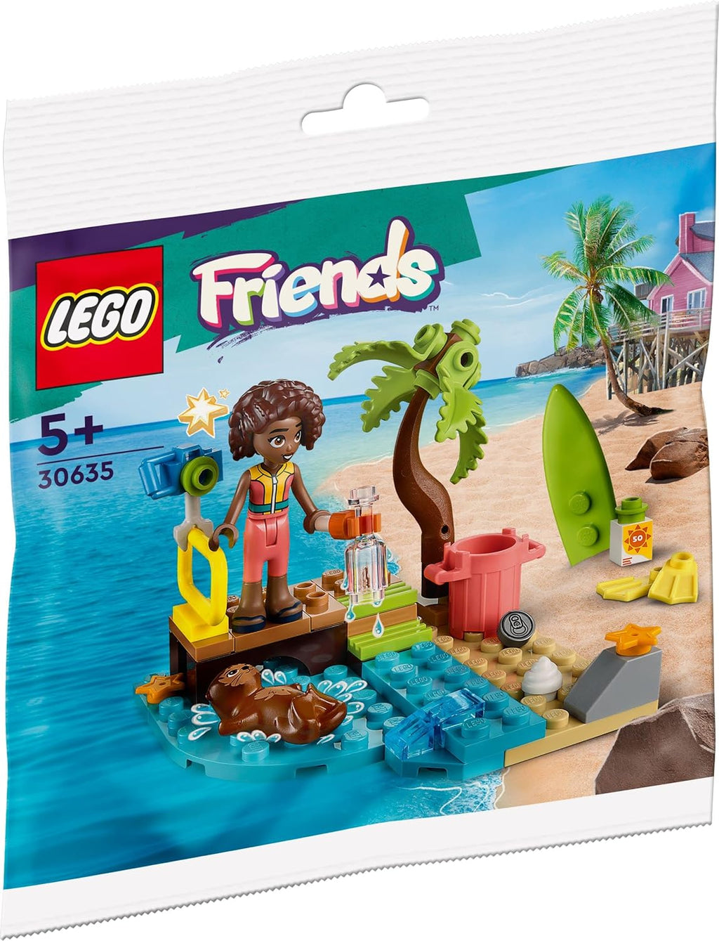 LEGO Friends Beach Cleanup 30635 Polybag Set New Factory Sealed