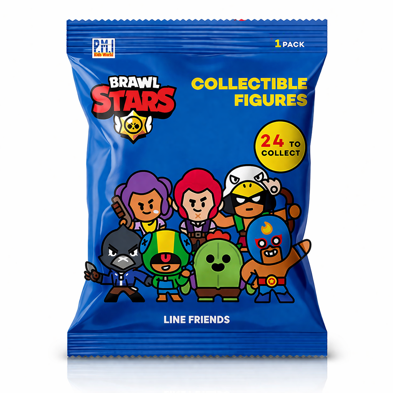 Official PMI Brawl Stars Mystery Figure | 1 Random Collectible | Factory Sealed | Brand New