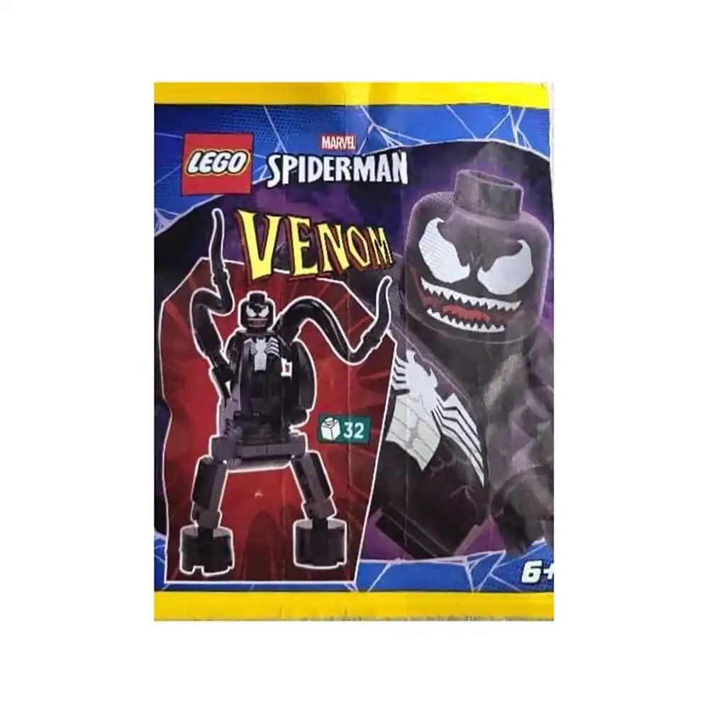 LEGO Marvel Spider-Man Venom Minifigure Polybag | 32 Pieces | New Factory Sealed