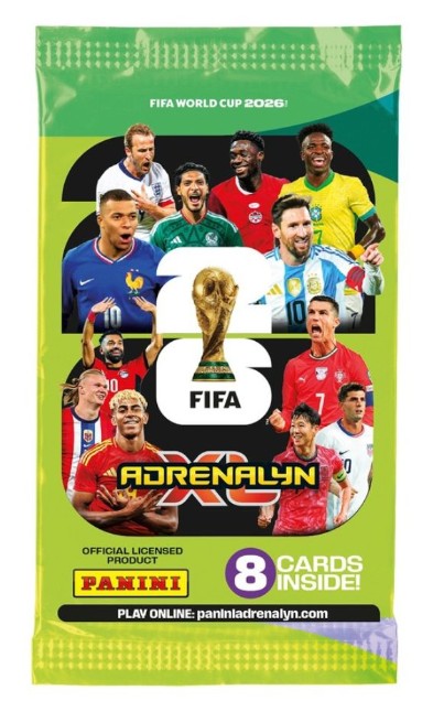 Panini FIFA World Cup 2026 Adrenalyn XL Mini Tin + Limited Edition Bonus Pack | Factory Sealed