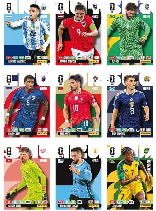 Panini FIFA World Cup 2026 Adrenalyn XL Card Bundle | 3 Sealed Packs + 1 Promo Pack (28 Cards) | Official Panini