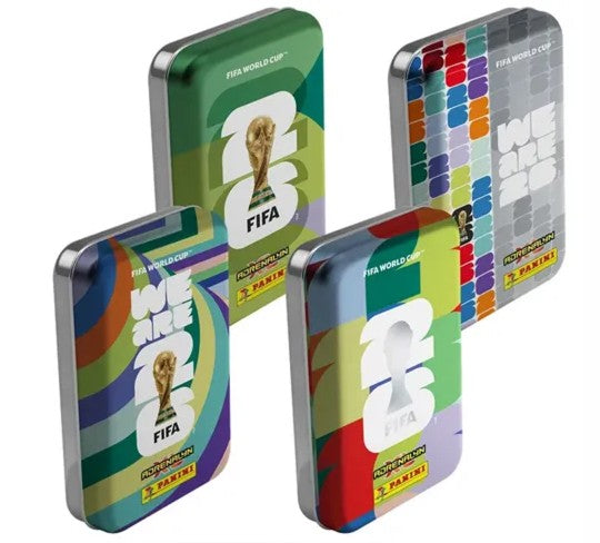 Panini FIFA World Cup 2026 Adrenalyn XL Mini Tin + Limited Edition Bonus Pack | Factory Sealed