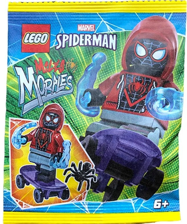LEGO Marvel Spider-Man Miles Morales Polybag | New Factory Sealed | Minifigure | Ages 6+