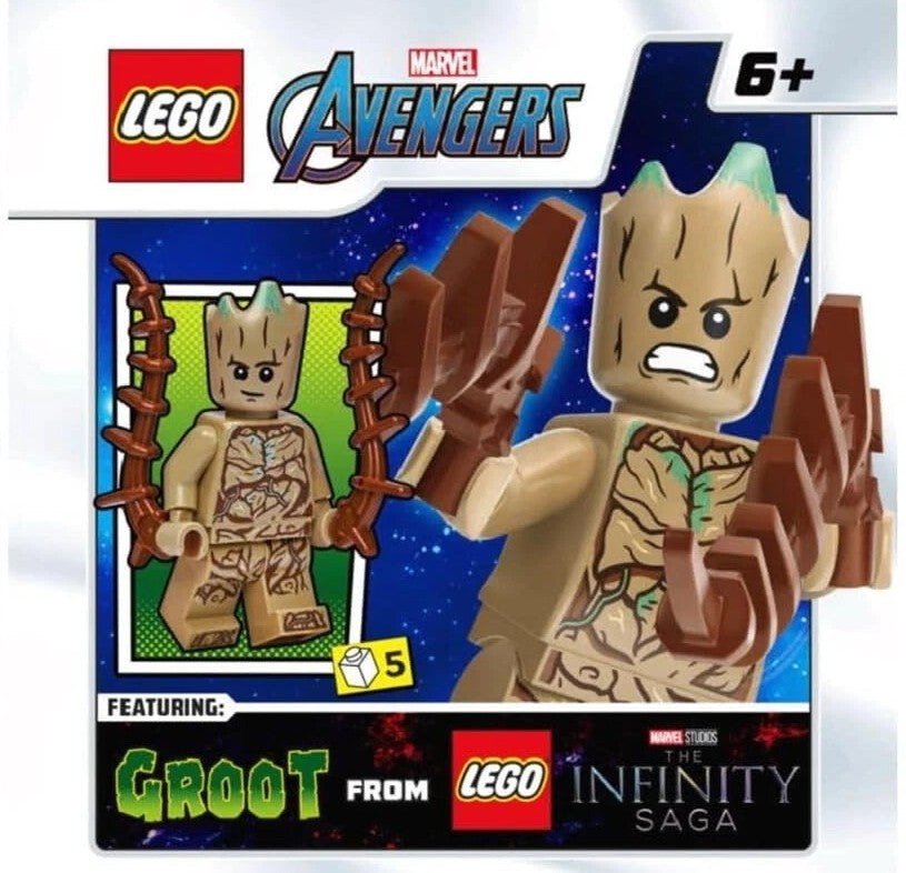 LEGO Marvel Avengers Groot Minifigure Polybag | Infinity Saga | New Factory Sealed