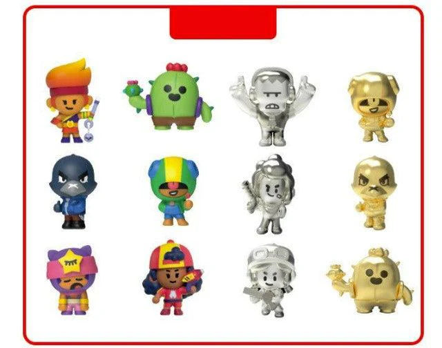 Official PMI Brawl Stars Mystery Figure | 1 Random Collectible | Factory Sealed | Brand New
