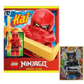 LEGO NINJAGO Kai Paper Bag 892308 | Dragons Rising Minifigure | New Factory Sealed