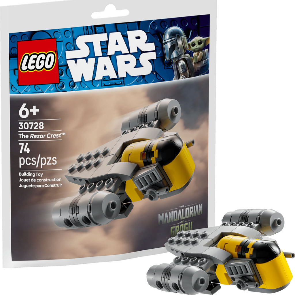 LEGO Star Wars The Razor Crest 30728 Paper Bag Set Factory Sealed 74 Pieces Mini Build