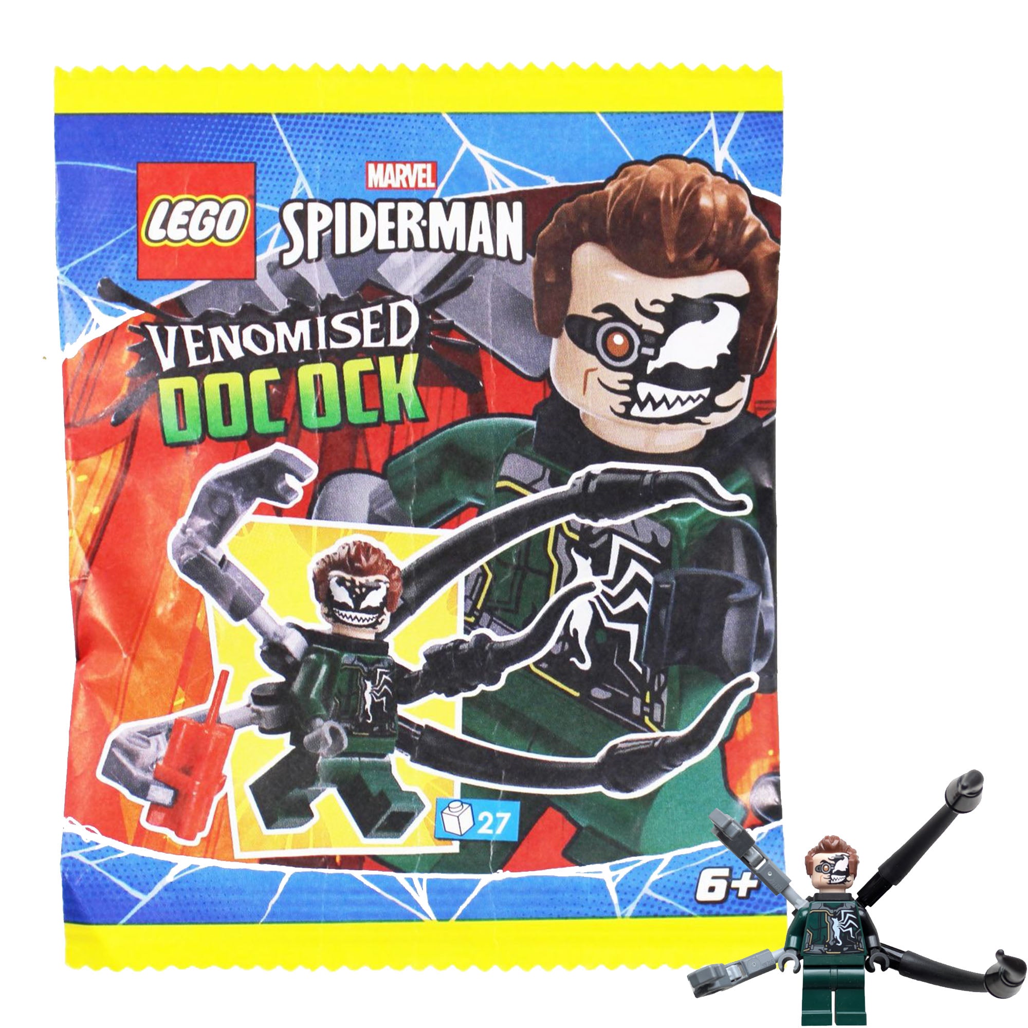 LEGO Marvel Spider-Man Venomized Doc Ock Polybag | 27 Pieces | New Factory Sealed | Minifigure