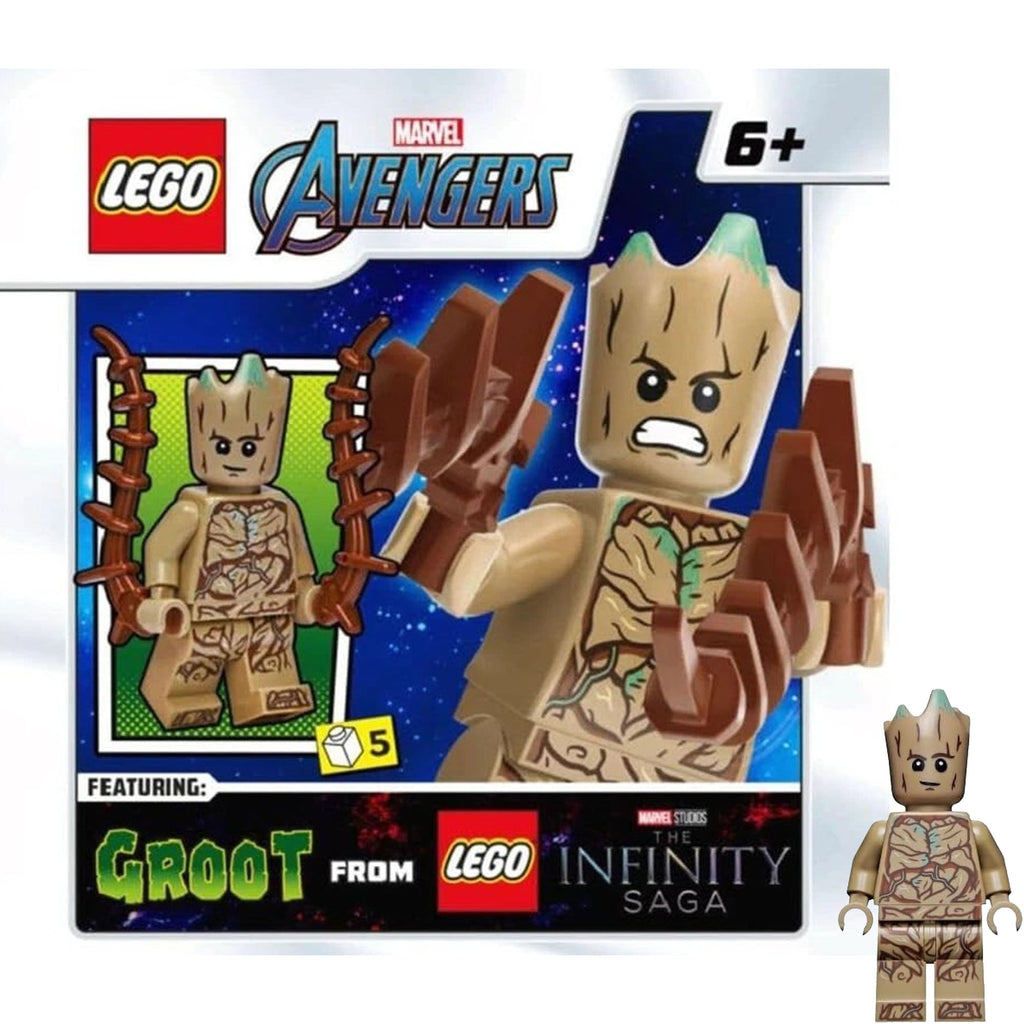 LEGO Marvel Avengers Groot Minifigure Polybag | Infinity Saga | New Factory Sealed