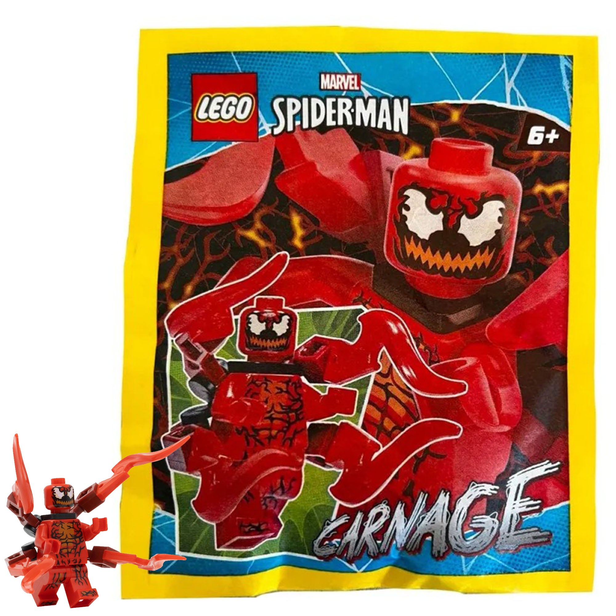 LEGO Marvel Spider-Man Carnage Minifigure Polybag | New Factory Sealed | Ages 6+