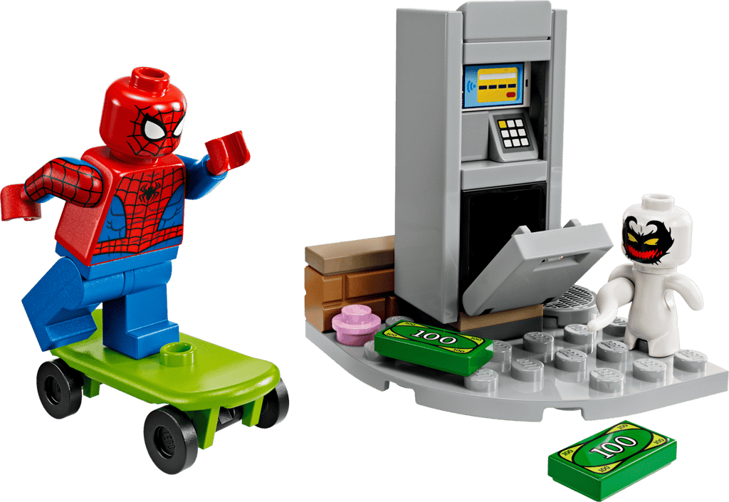 LEGO Marvel Spider-Man vs. Anti-Venom Heist 30725 Paper Bag Set Factory Sealed 31 Pieces