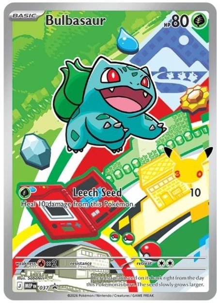 Pokémon TCG First Partner Illustration Collection Series 1 | Factory Sealed | Promo Cards + 2 Booster Packs