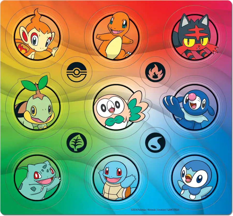 Pokémon TCG First Partner Illustration Collection Series 1 | Factory Sealed | Promo Cards + 2 Booster Packs