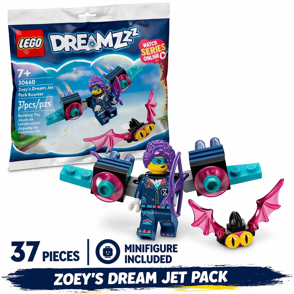 LEGO DREAMZzz Zoey's Dream Jetpack Booster Polybag 30660 | New Factory Sealed | 2023