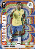 Vinícius Júnior Limited Edition Panini FIFA 365 2026 Rainbow Foil Card | Brazil