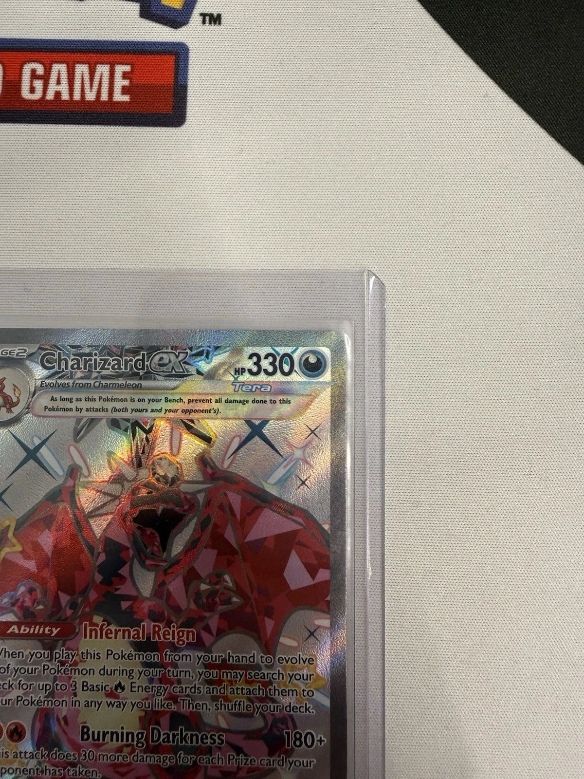 Charizard ex SVP074 Tera 330 HP Black Star Promo Holo Pokémon Card Near Mint