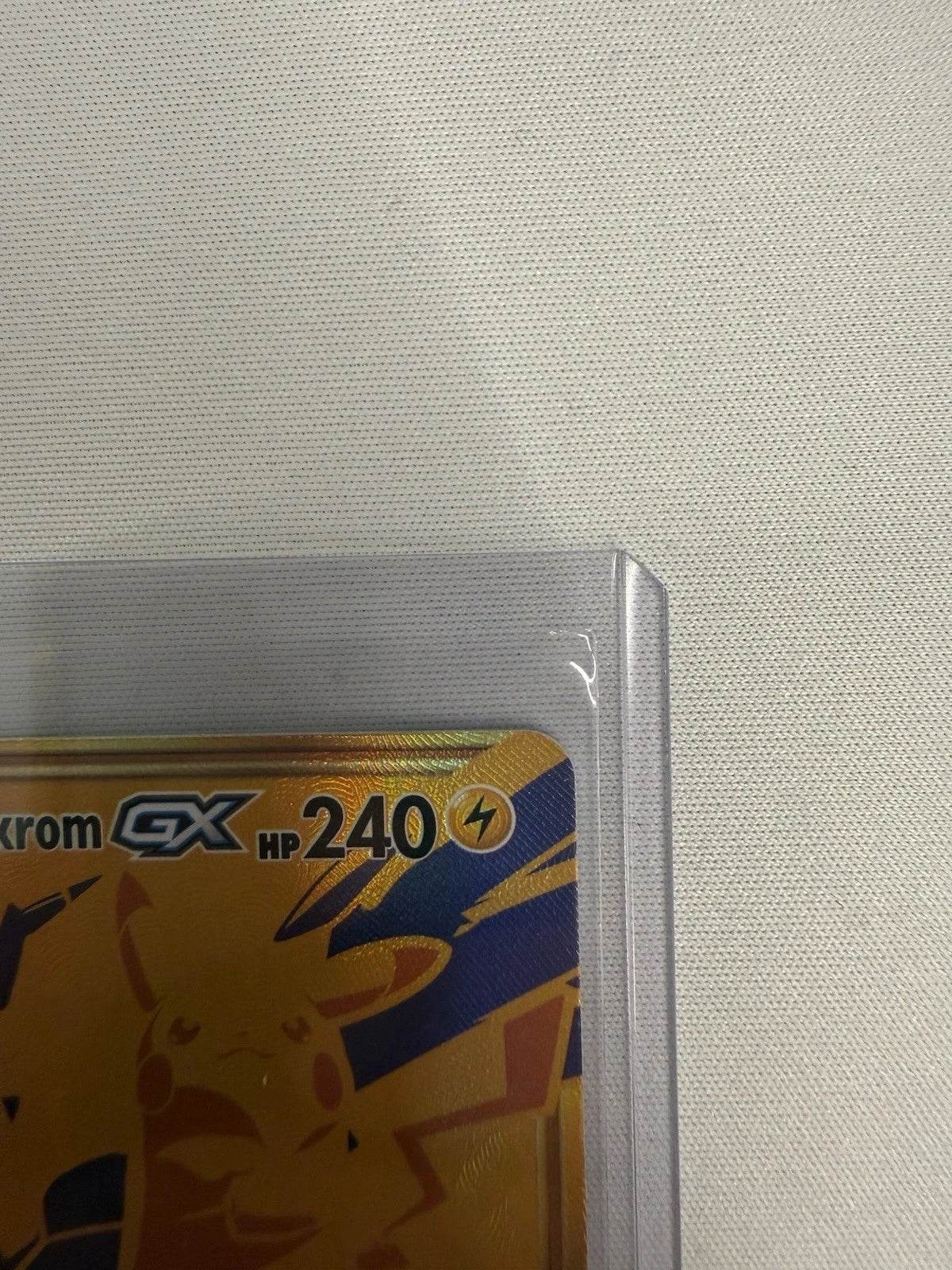 Pokémon Pikachu & Zekrom GX SM248 Gold Black Star Promo TAG TEAM Holo Near Mint