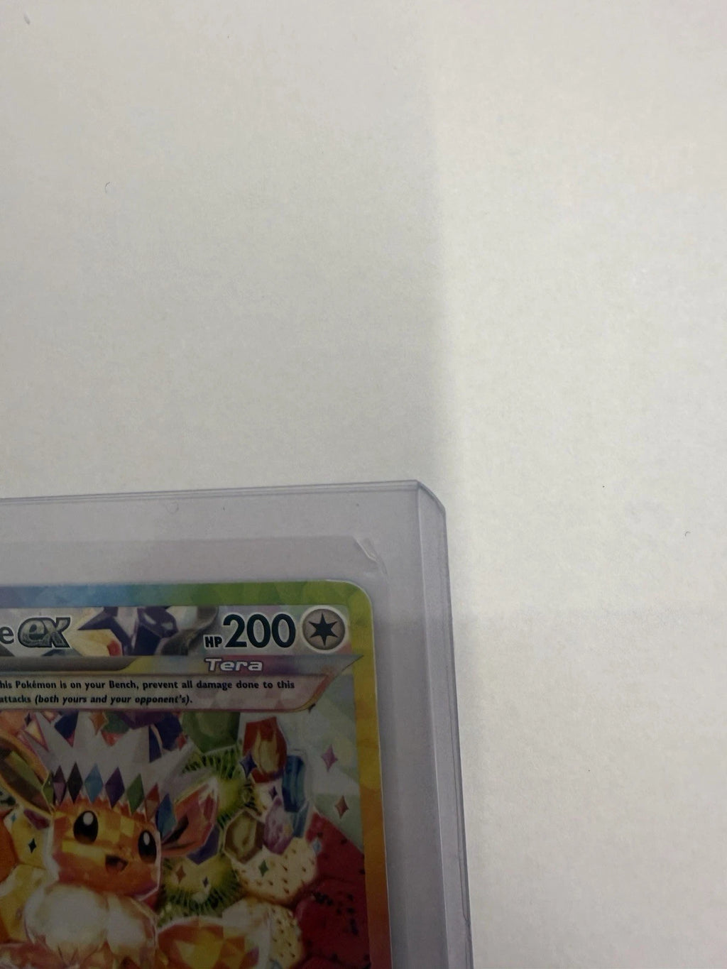 Pokémon Eevee ex SVP174 Black Star Promo Holo Scarlet & Violet Near Mint Card