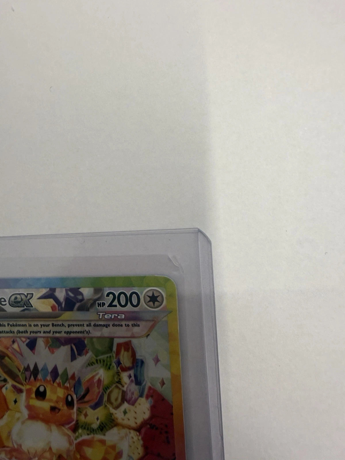Pokémon Eevee ex SVP174 Black Star Promo Holo Scarlet & Violet Near Mint Card