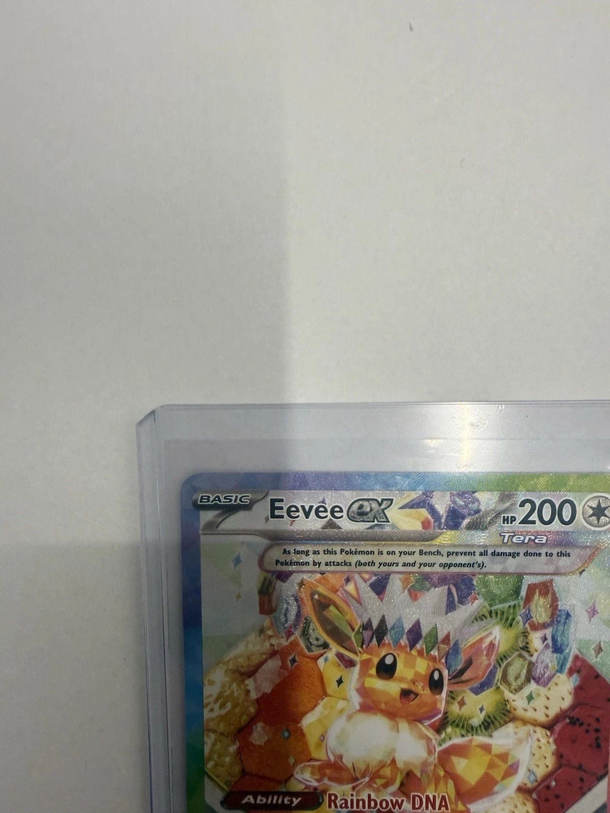 Pokémon Eevee ex SVP174 Black Star Promo Holo Scarlet & Violet Near Mint Card