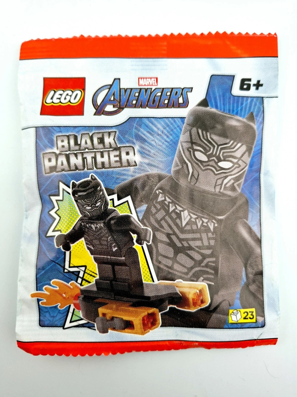 LEGO Marvel Avengers Black Panther Polybag | 23 Pieces | New Factory Sealed | Minifigure Set