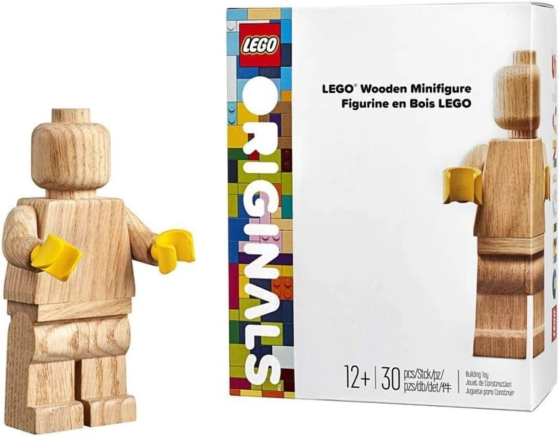 LEGO Originals Wooden Minifigure 853967 Rare Collectible Figure New Factory Sealed Premium Gift Box