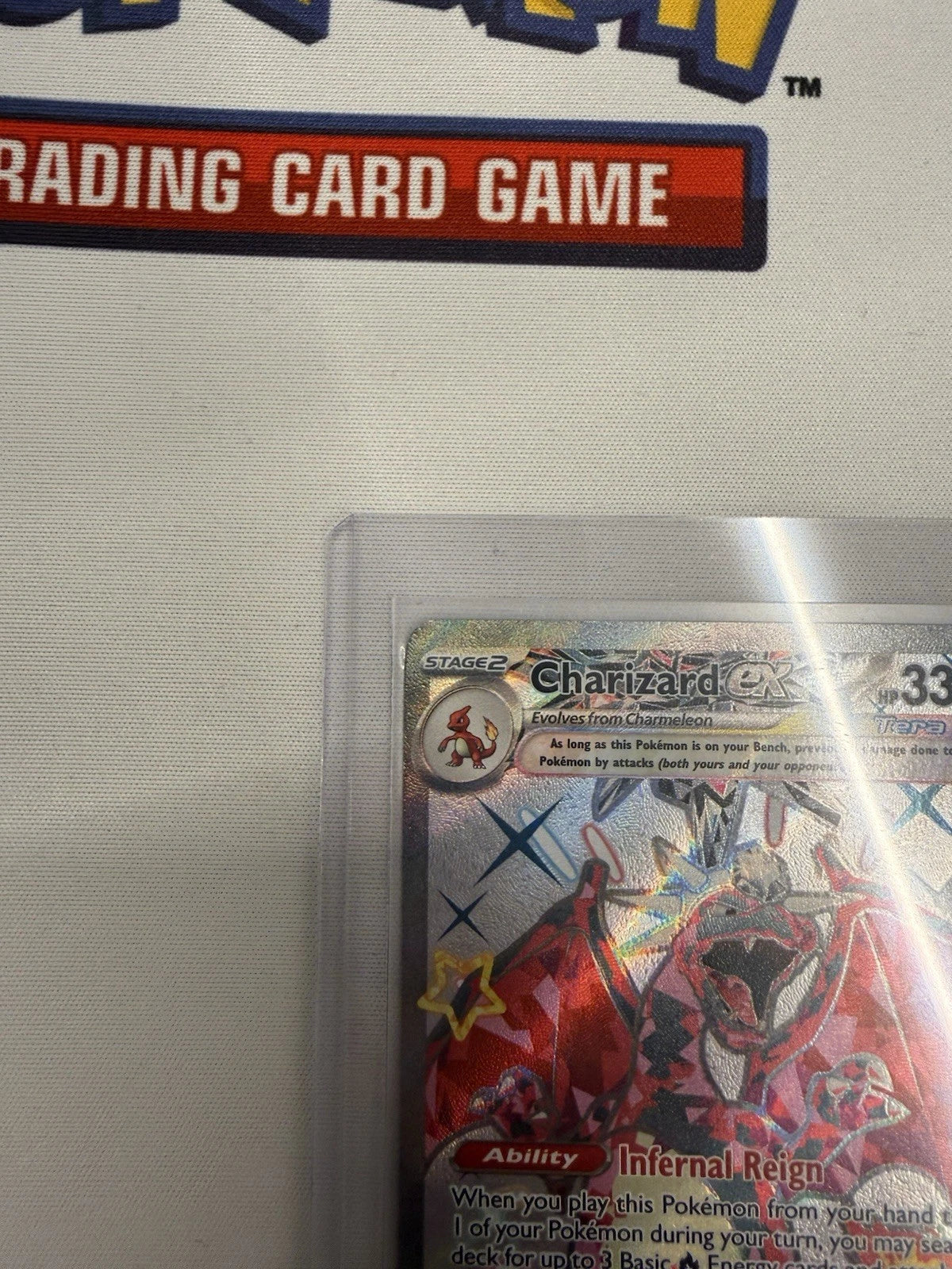 Charizard ex SVP074 Tera 330 HP Black Star Promo Holo Pokémon Card Near Mint