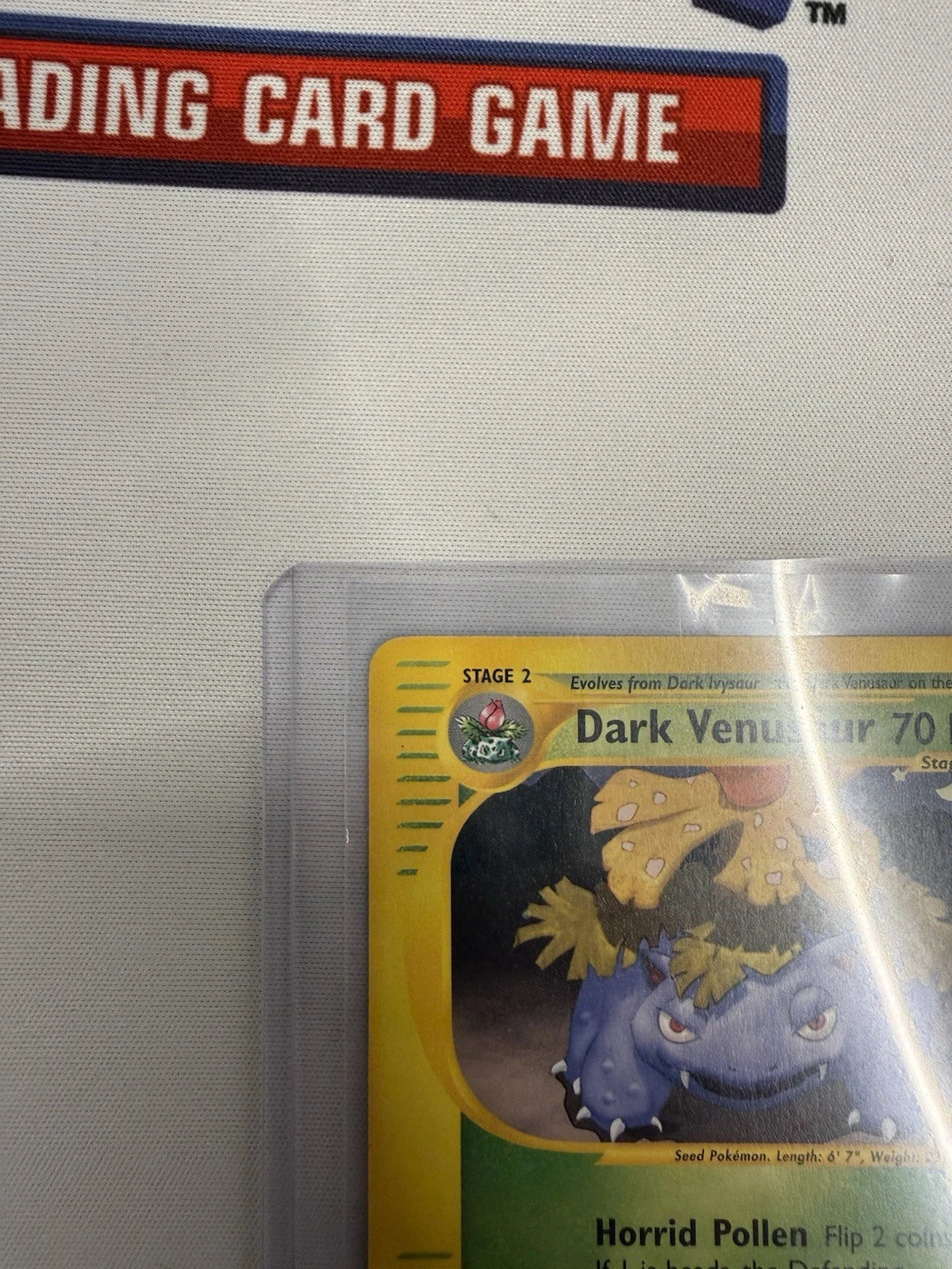 Dark Venusaur 7/82 Team Rocket 2003 Pokémon Card Non Holo Rare LP/NM