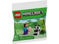 LEGO Minecraft 30672 Steve and Baby Panda 35pcs Polybag New Sealed