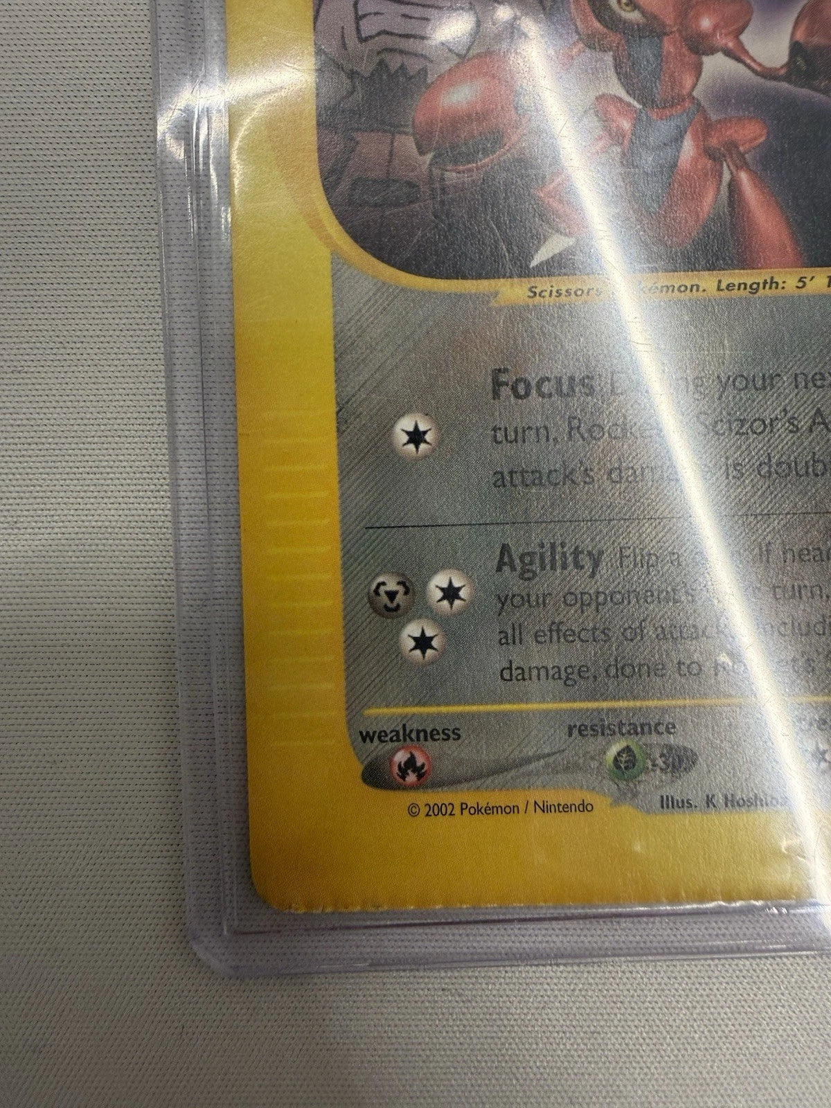Rocket's Scizor Winner Promo #4 60 HP Black Star Pokémon Card 2003