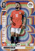 Mohamed Salah Limited Edition Panini FIFA 365 2026 Rainbow Foil Card | Egypt