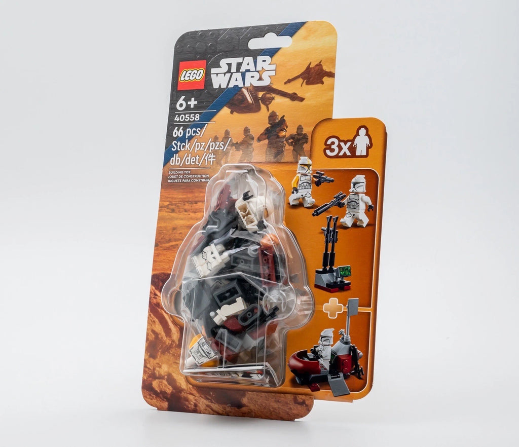 LEGO Star Wars Clone Trooper Command Station 40558 | 3 Minifigures | New Factory Sealed | Retired