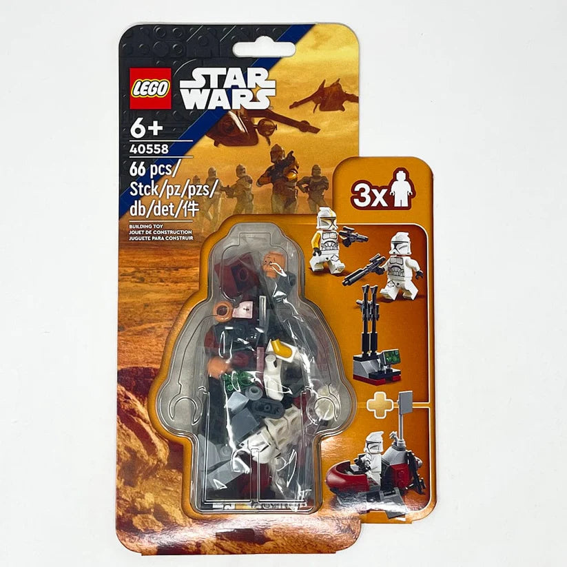 LEGO Star Wars Clone Trooper Command Station 40558 | 3 Minifigures | New Factory Sealed | Retired